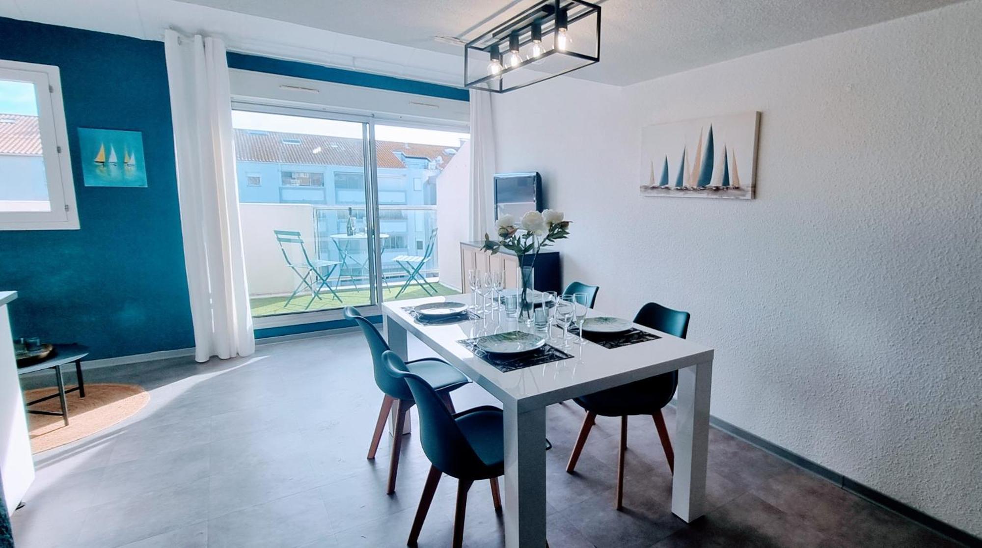 شقة L'Ophelia Duplex Dernier Etage Balcon Centre Climatisation سُت المظهر الخارجي الصورة