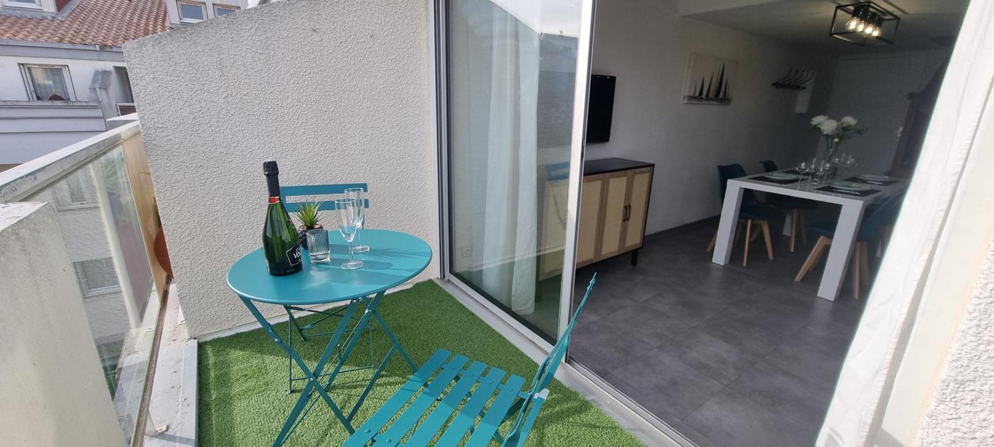 شقة L'Ophelia Duplex Dernier Etage Balcon Centre Climatisation سُت المظهر الخارجي الصورة